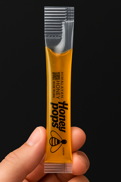 HONEY POPS - 25 PURE HONEY STICKS